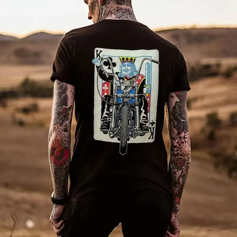 Funny Have a Nice Day Skull Print T-shirt Graphic Men's and Women's - Image 3